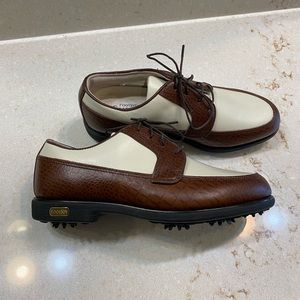 FootJoy Europa Collection Spike Golf Shoes NWOT